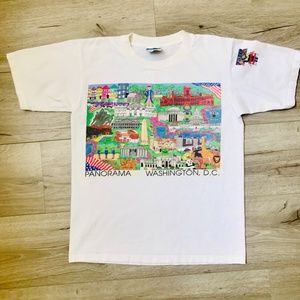 Pat Singer Washington D.C. T-Shirt, Size Small